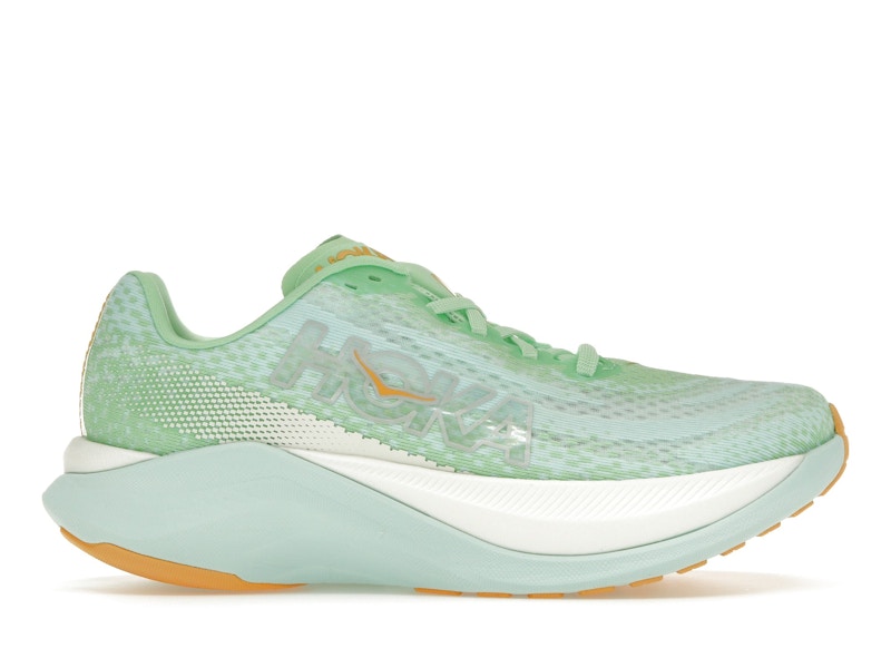 Hoka One One Mach X Lime Glow Sunlit Ocean (Women's)
