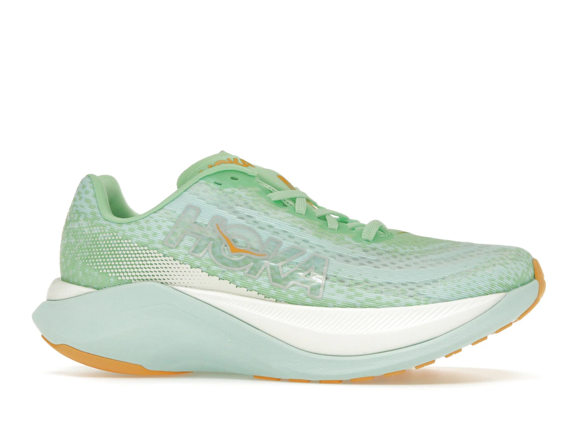 Hoka One One Mach X Lime Glow Sunlit Ocean (Women's)