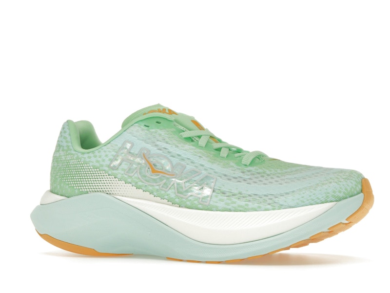 Hoka One One Mach X Lime Glow Sunlit Ocean (Women's)
