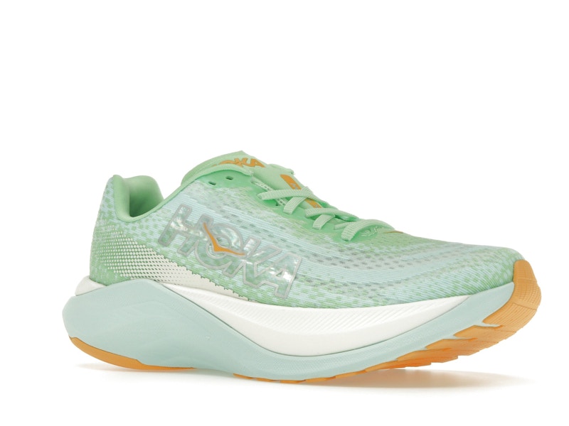 Hoka One One Mach X Lime Glow Sunlit Ocean (Women's)