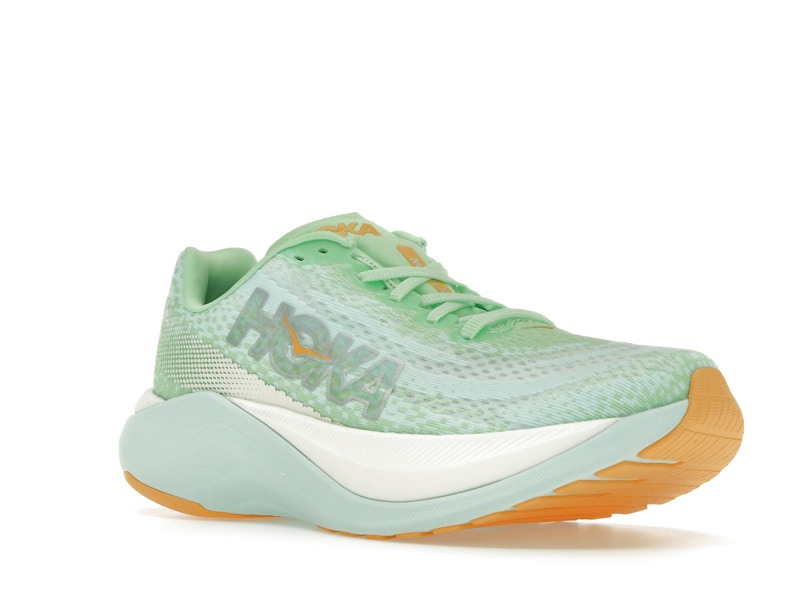 Hoka One One Mach X Lime Glow Sunlit Ocean (Women's)
