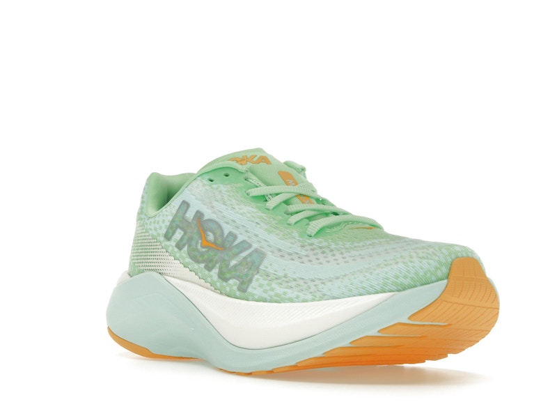 Hoka One One Mach X Lime Glow Sunlit Ocean (Women's)