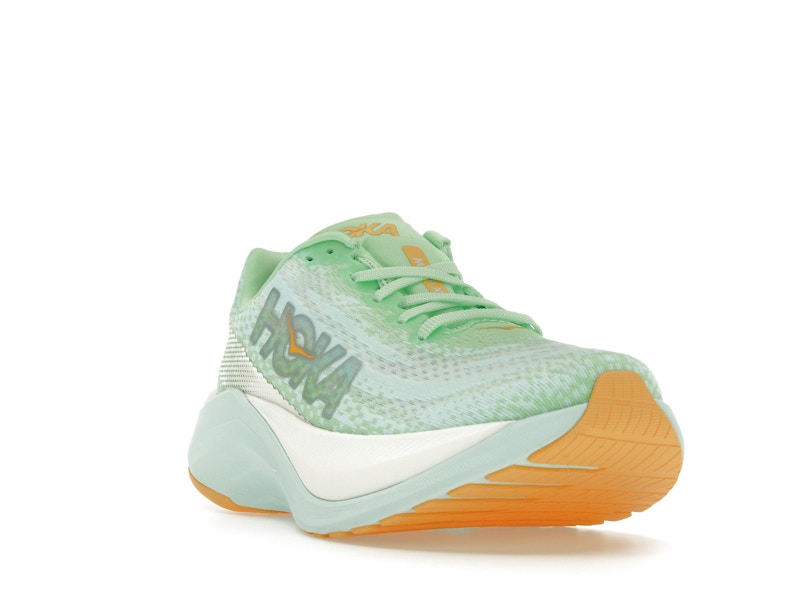 Hoka One One Mach X Lime Glow Sunlit Ocean (Women's)