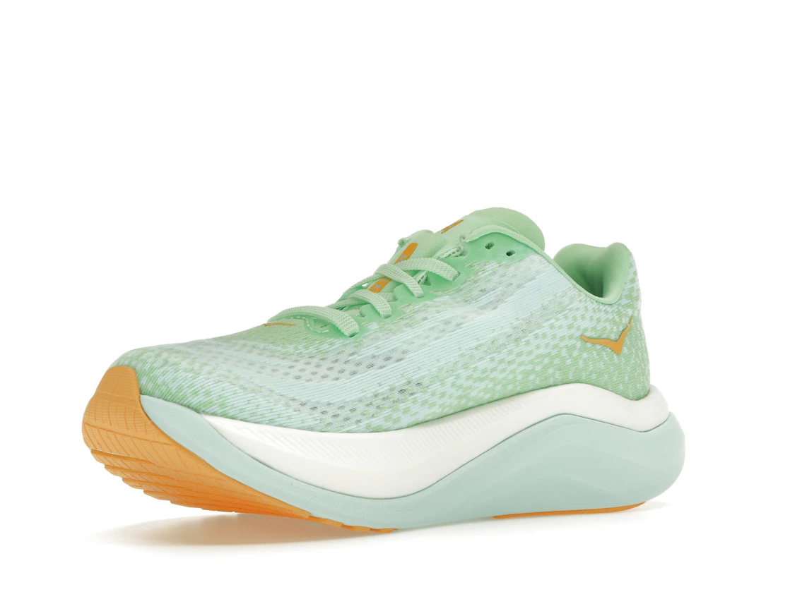 Hoka One One Mach X Lime Glow Sunlit Ocean (Women's)