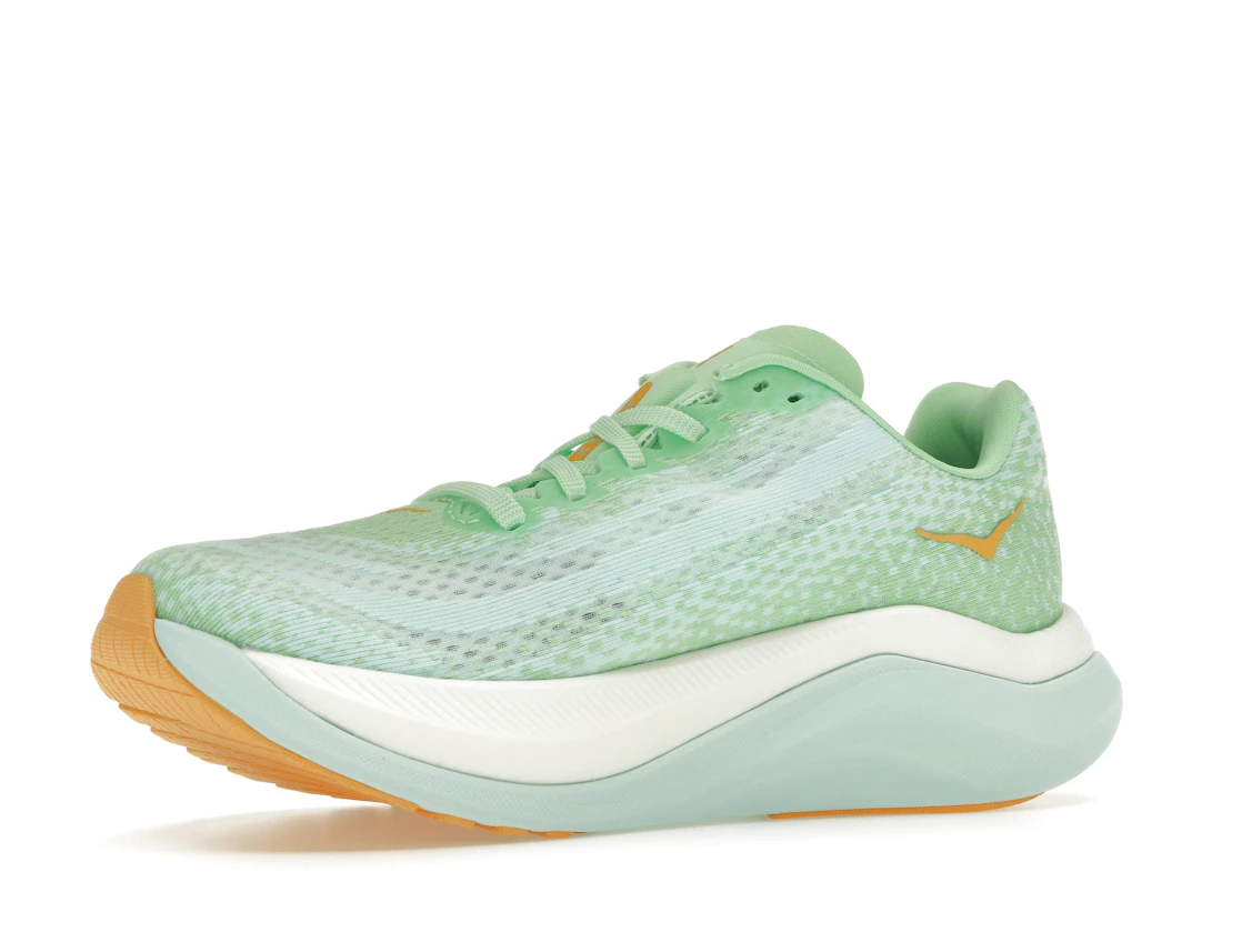 Hoka One One Mach X Lime Glow Sunlit Ocean (Women's)