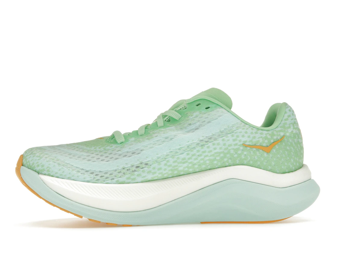 Hoka One One Mach X Lime Glow Sunlit Ocean (Women's)