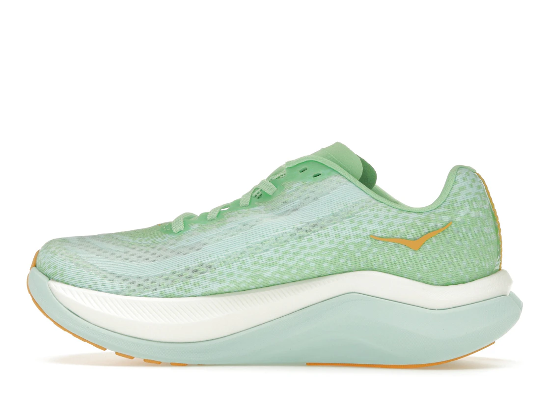 Hoka One One Mach X Lime Glow Sunlit Ocean (Women's)
