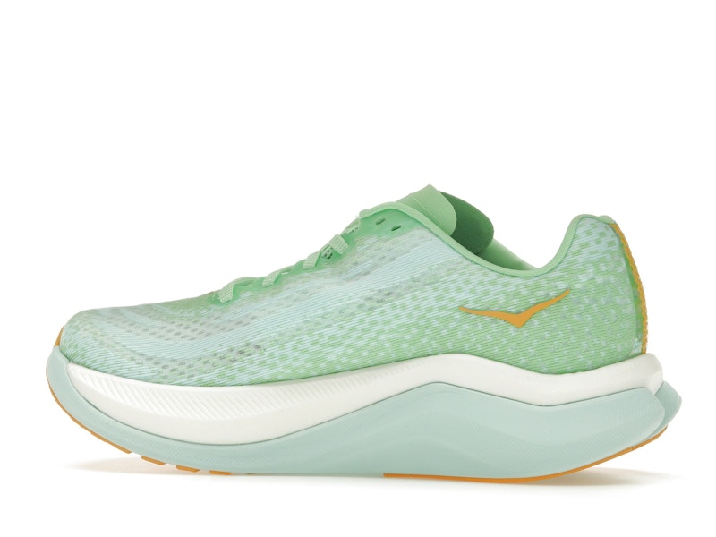 Hoka One One Mach X Lime Glow Sunlit Ocean (Women's)