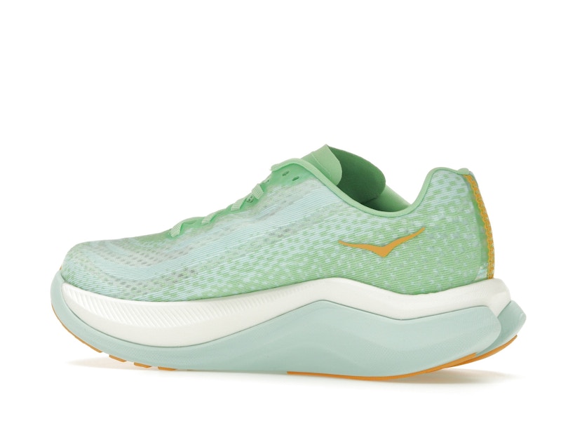 Hoka One One Mach X Lime Glow Sunlit Ocean (Women's)