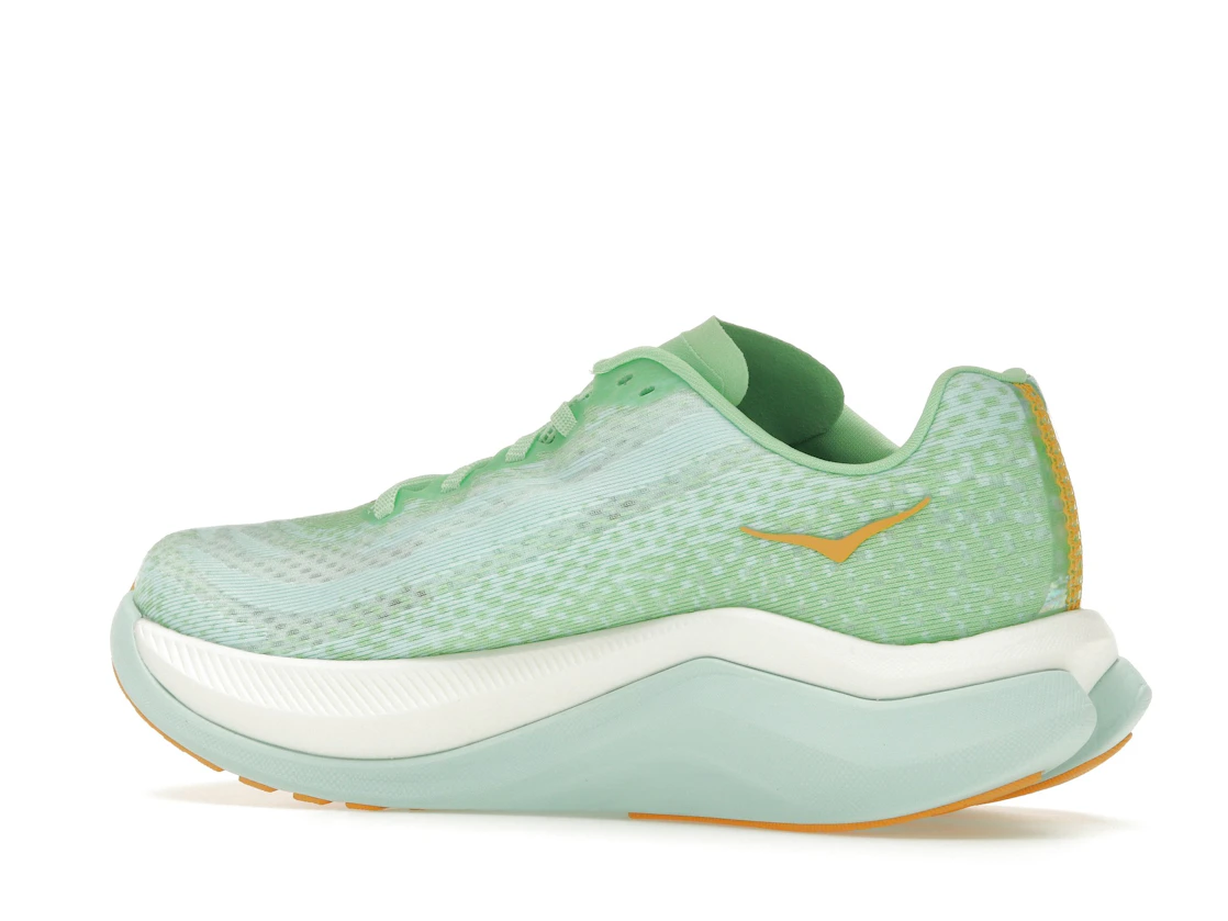 Hoka One One Mach X Lime Glow Sunlit Ocean (Women's)
