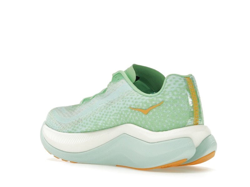 Hoka One One Mach X Lime Glow Sunlit Ocean (Women's)