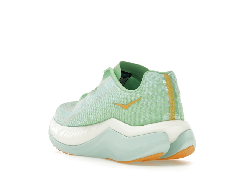 Hoka One One Mach X Lime Glow Sunlit Ocean (Women's)
