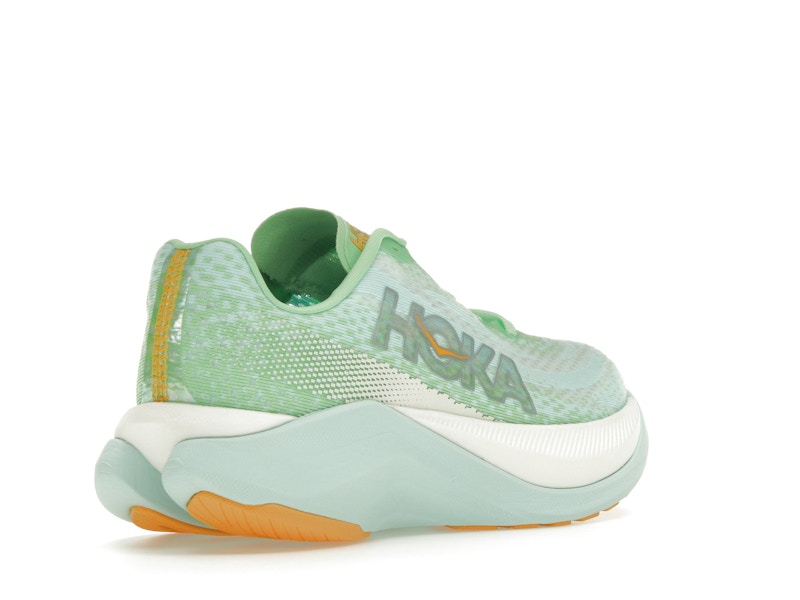 Hoka One One Mach X Lime Glow Sunlit Ocean (Women's)