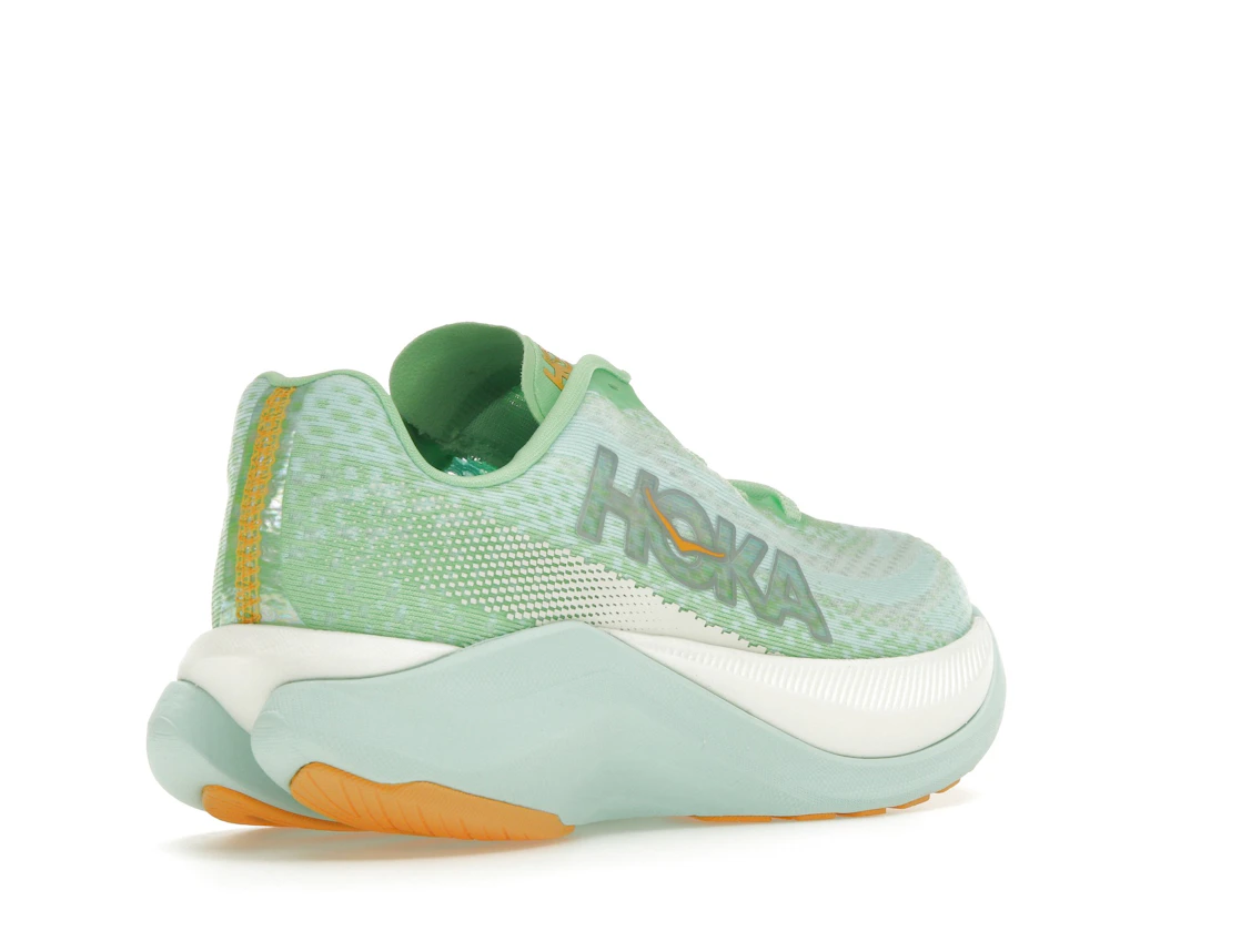 Hoka One One Mach X Lime Glow Sunlit Ocean (Women's)