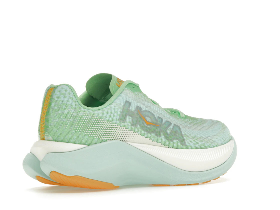 Hoka One One Mach X Lime Glow Sunlit Ocean (Women's)
