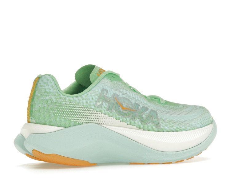 Hoka One One Mach X Lime Glow Sunlit Ocean (Women's)