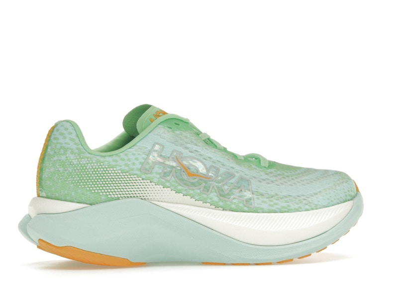 Hoka One One Mach X Lime Glow Sunlit Ocean (Women's)
