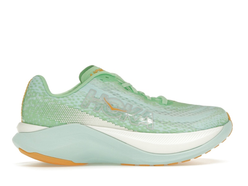 Hoka One One Mach X Lime Glow Sunlit Ocean (Women's)
