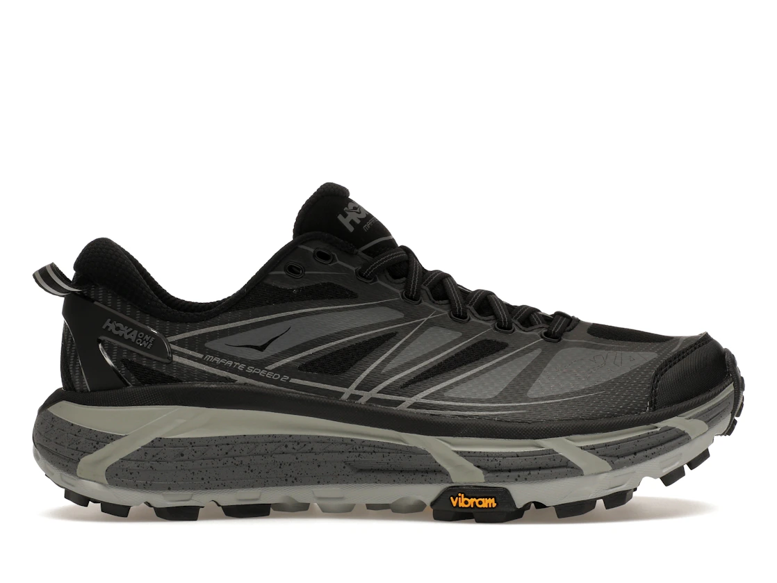 Hoka One One Mafate Speed 2 Black Castlerock