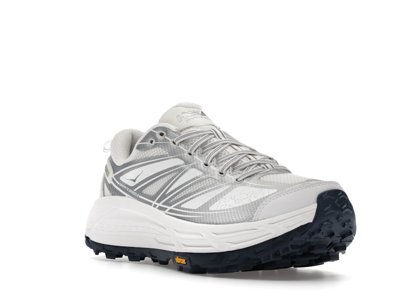 Hoka One One Mafate Speed 2 White Silver