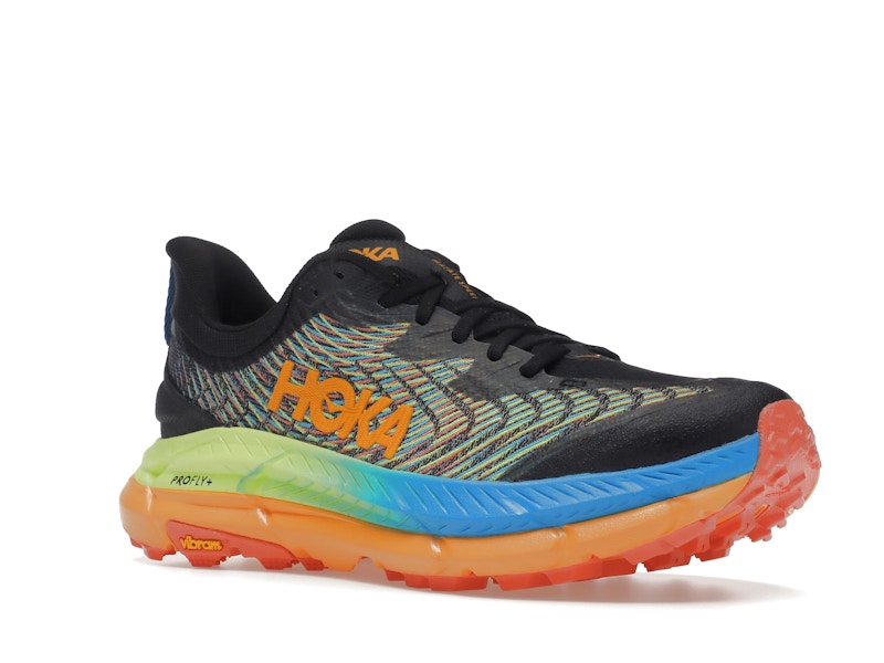 Hoka One One Mafate Speed 4 Black Multi-Color (All Gender)