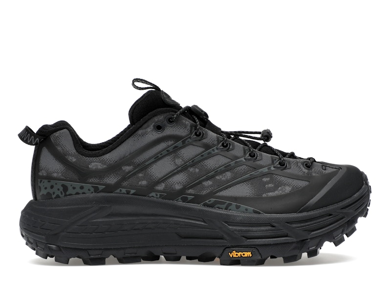 【T-ポイント5倍】 One Hoka One Men's Black Carbon Black 2 Three Mafate 靴