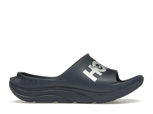 Hoka One One Ora Athletic Slide Varsity Blu navy Bianco 0