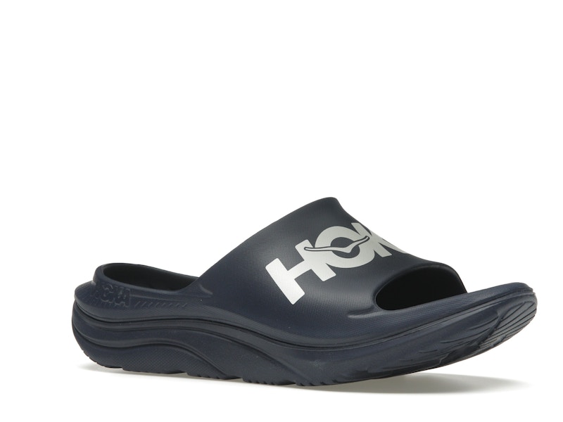 Hoka One One Ora Athletic Slide Varsity Navy White