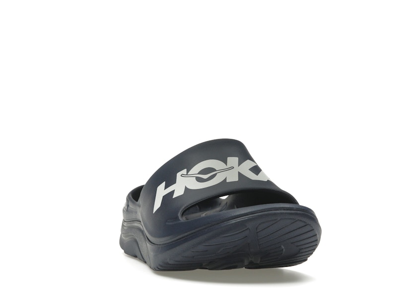 Hoka One One Ora Athletic Slide Varsity Navy White