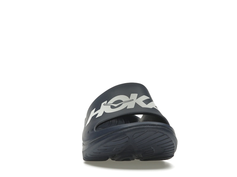 Hoka One One Ora Athletic Slide Varsity Navy White