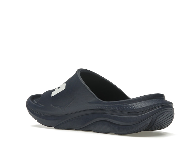 Hoka One One Ora Athletic Slide Varsity Navy White
