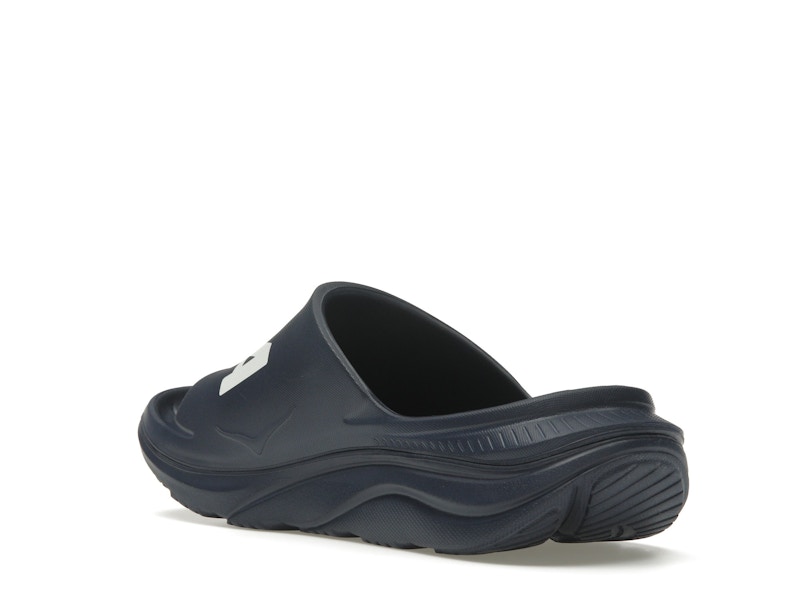 Hoka One One Ora Athletic Slide Varsity Navy White