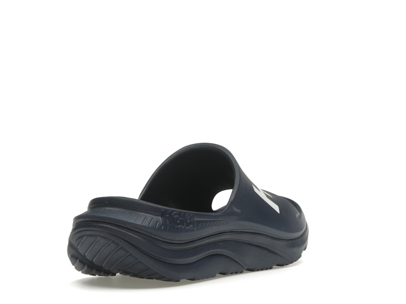 Hoka One One Ora Athletic Slide Varsity Navy White