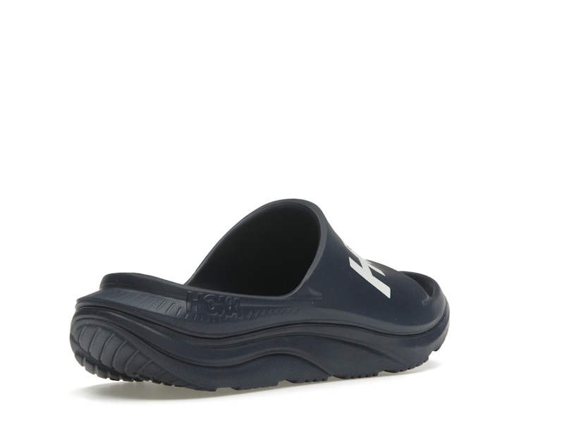 Hoka One One Ora Athletic Slide Varsity Navy White