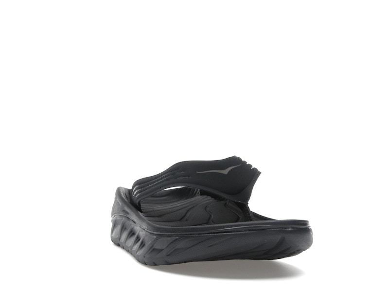 Hoka One One Ora Recovery Flip Black Dark Gull Grey