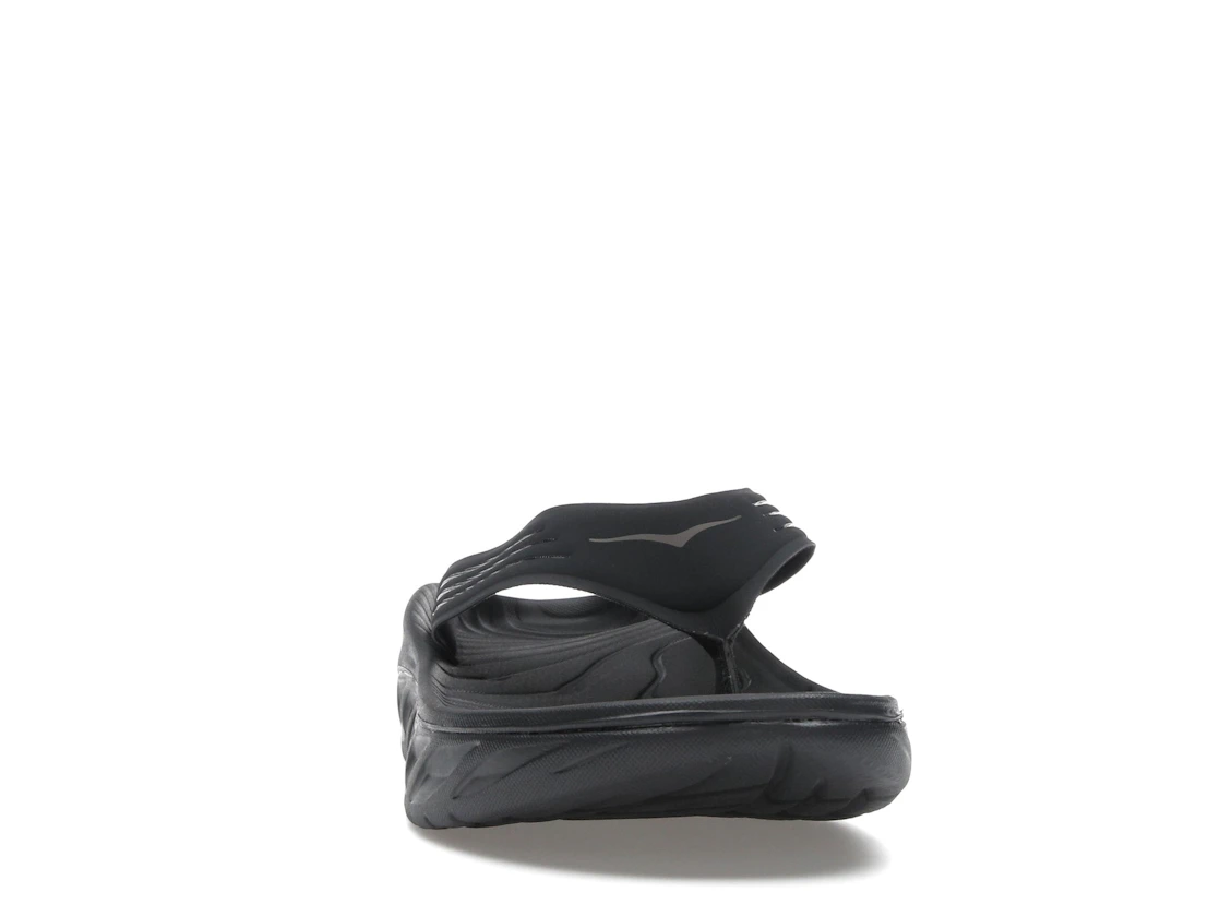 Hoka One One Ora Recovery Flip Black Dark Gull Grey