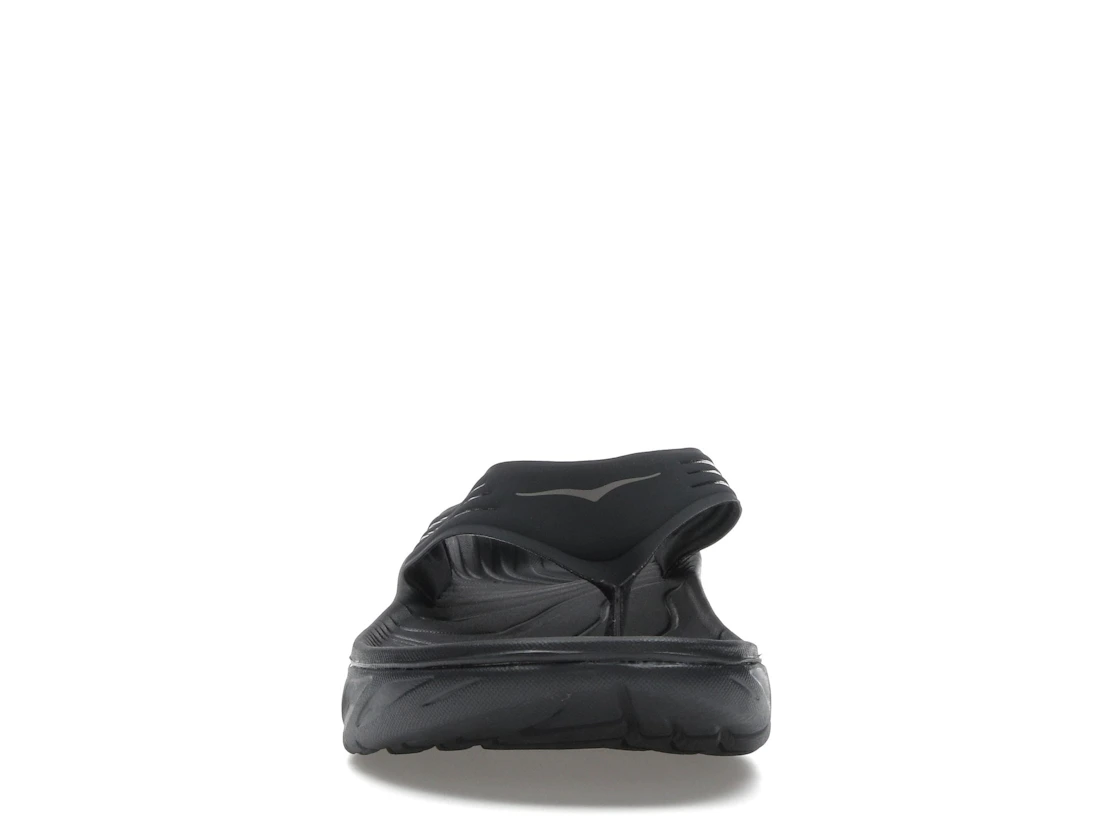 Hoka One One Ora Recovery Flip Black Dark Gull Grey