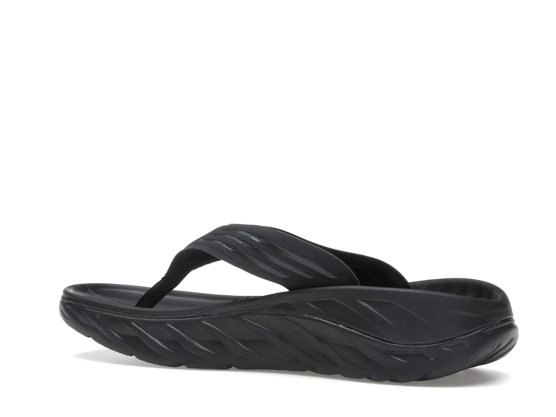 Hoka One One Ora Recovery Flip Black Dark Gull Grey
