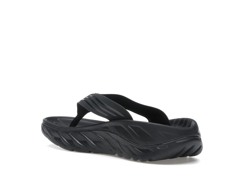Hoka One One Ora Recovery Flip Black Dark Gull Grey