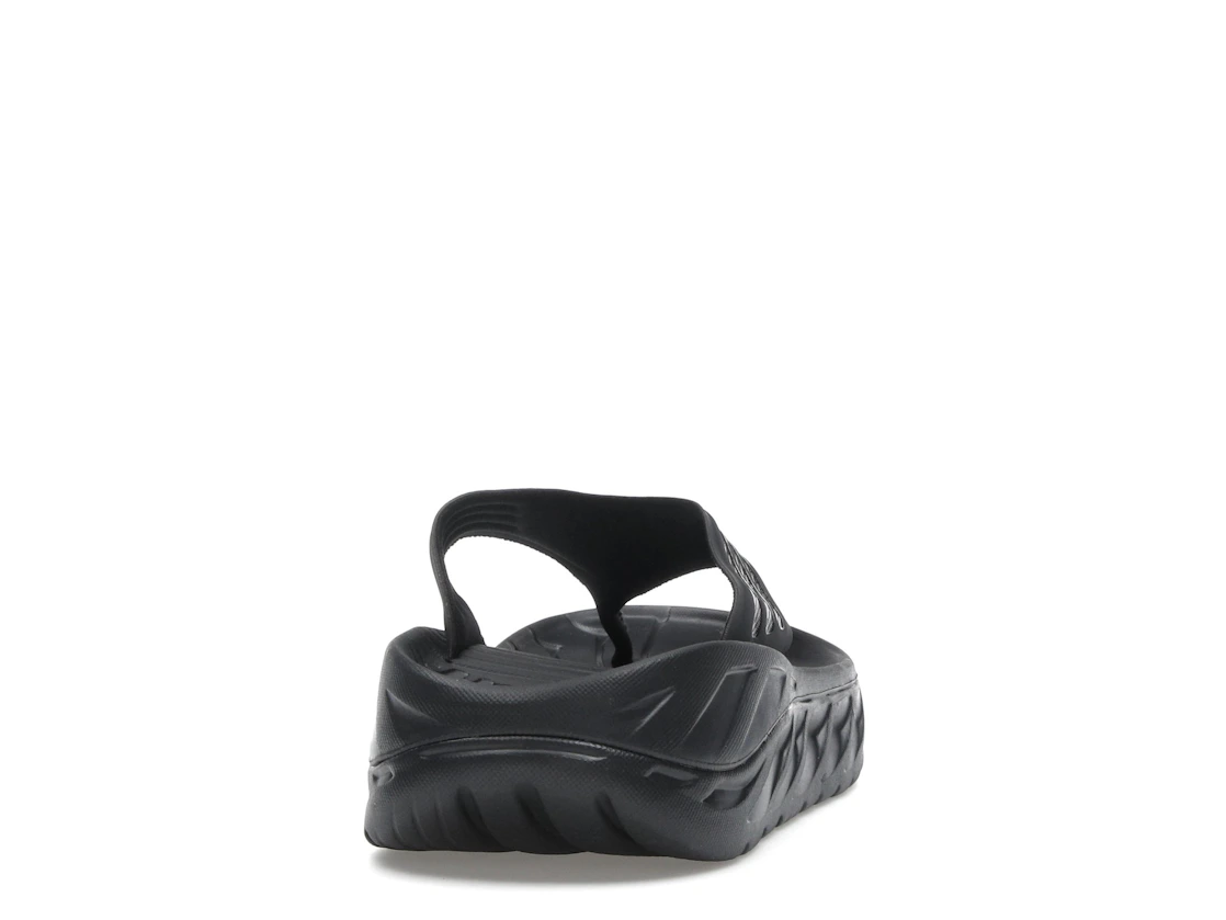 Hoka One One Ora Recovery Flip Black Dark Gull Grey