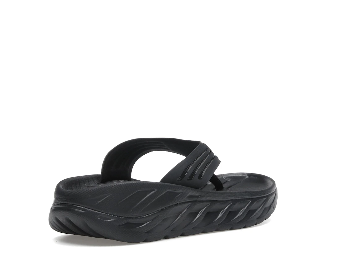 Hoka One One Ora Recovery Flip Black Dark Gull Grey