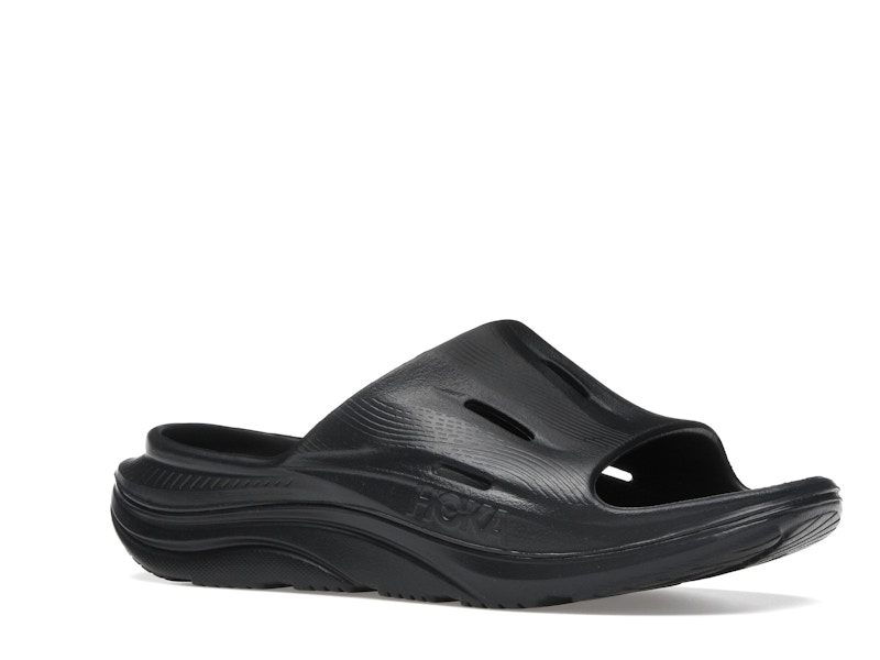 Hoka One One Ora Recovery Slide 3 Black