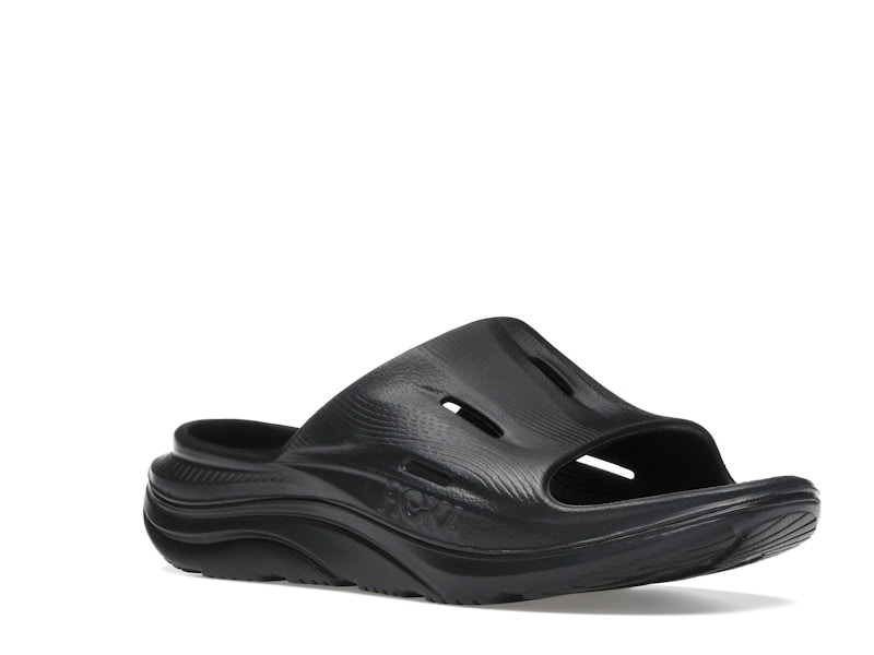 Hoka One One Ora Recovery Slide 3 Black