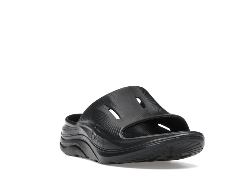 Hoka One One Ora Recovery Slide 3 Black
