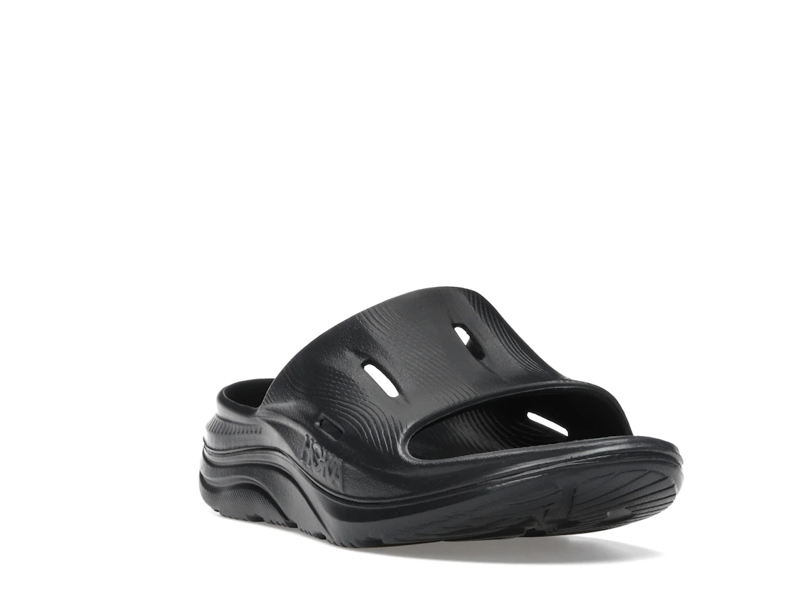 Hoka One One Ora Recovery Slide 3 Black