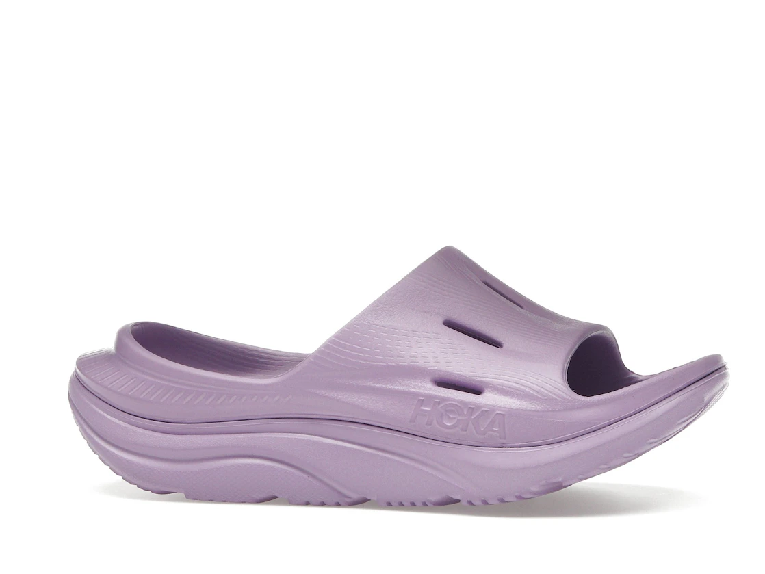 Hoka One One Ora Recovery Slide 3 Violet Bloom
