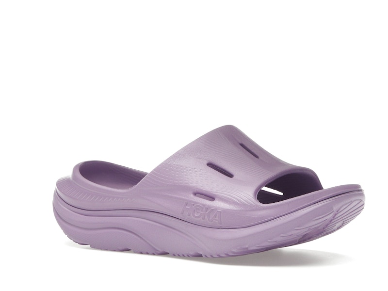 Hoka One One Ora Recovery Slide 3 Violet Bloom