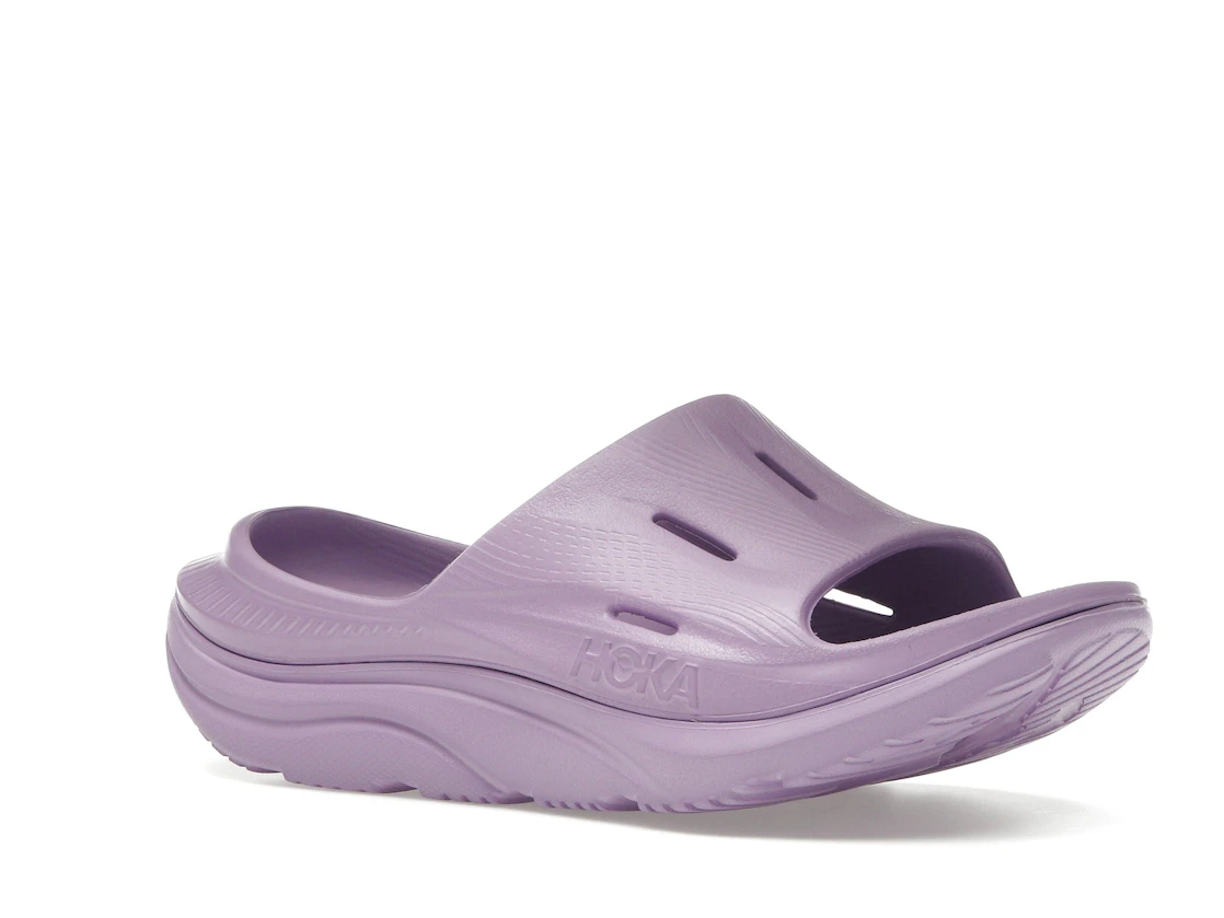Hoka One One Ora Recovery Slide 3 Violet Bloom