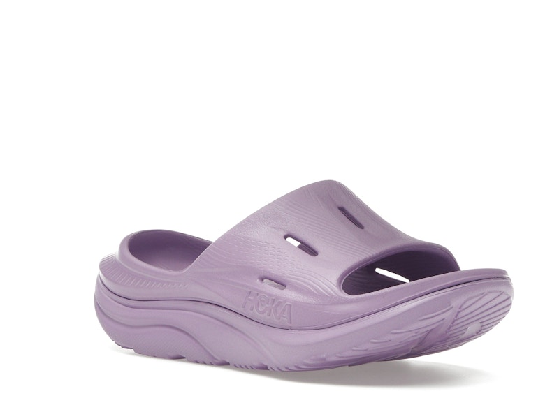 Hoka One One Ora Recovery Slide 3 Violet Bloom
