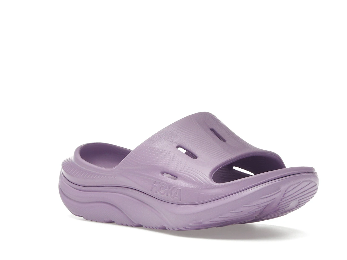 Hoka One One Ora Recovery Slide 3 Violet Bloom